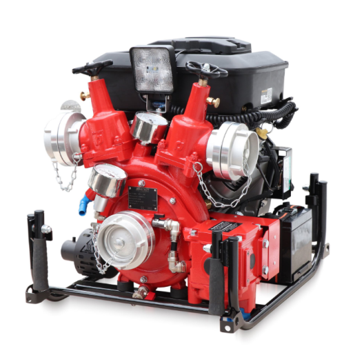 MOTOPOMPE INCENDIE ESSENCE ZL600V ALUMINIUM / AMORCAGE AUTOMATIQUE ET RACCORDS