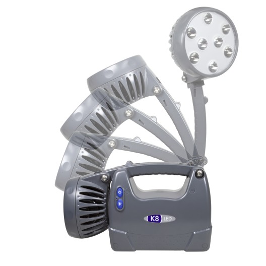 ECLAIRAGE PORTATIF AUTONOME A LED K8 FULLKIT LITH2