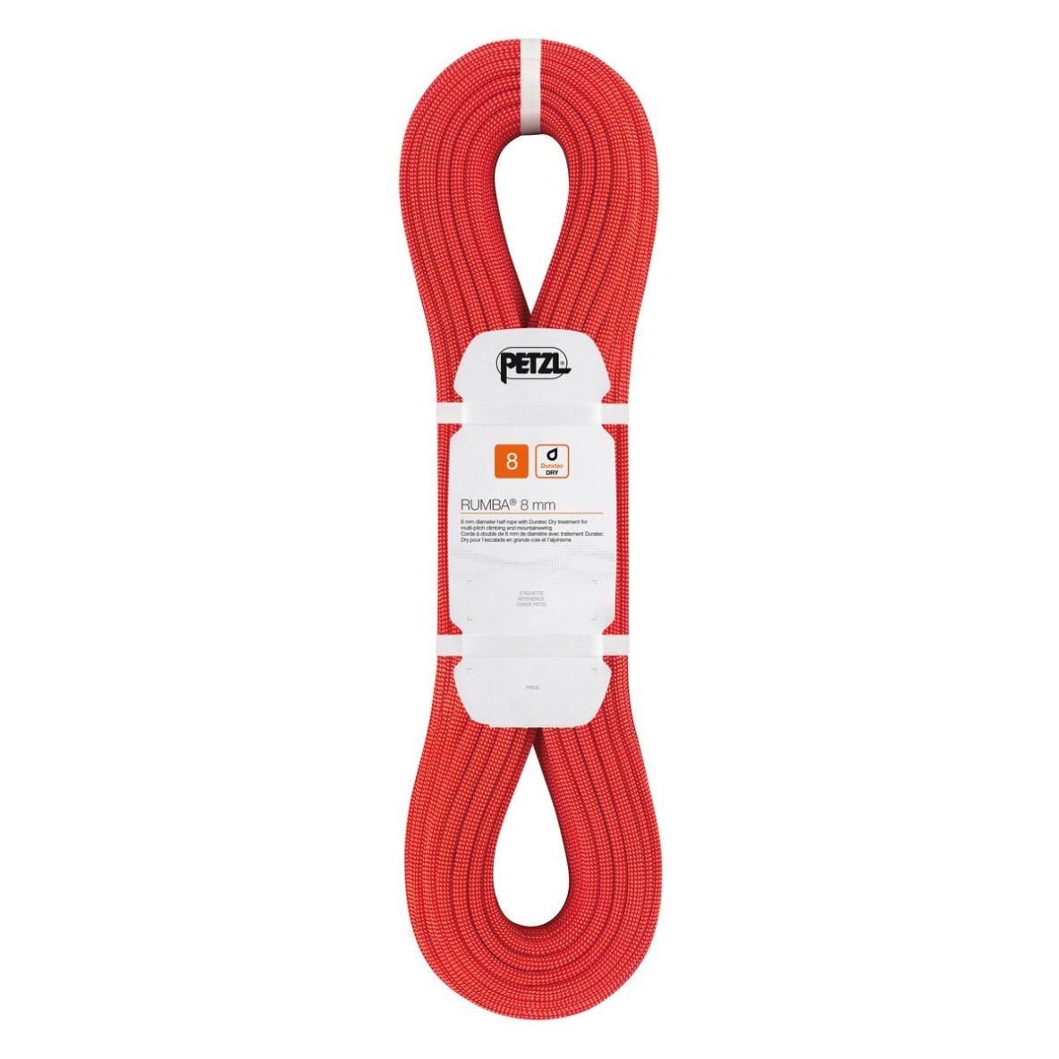 CORDE DOUBLE PETZL RUMBA 8 MM