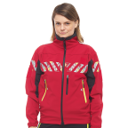 VESTE SOFTSHELL ARK COURANT ROUGE