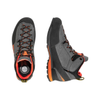 CHAUSSURE MONTAGNE BOULDER X MID CARBON/FLAME