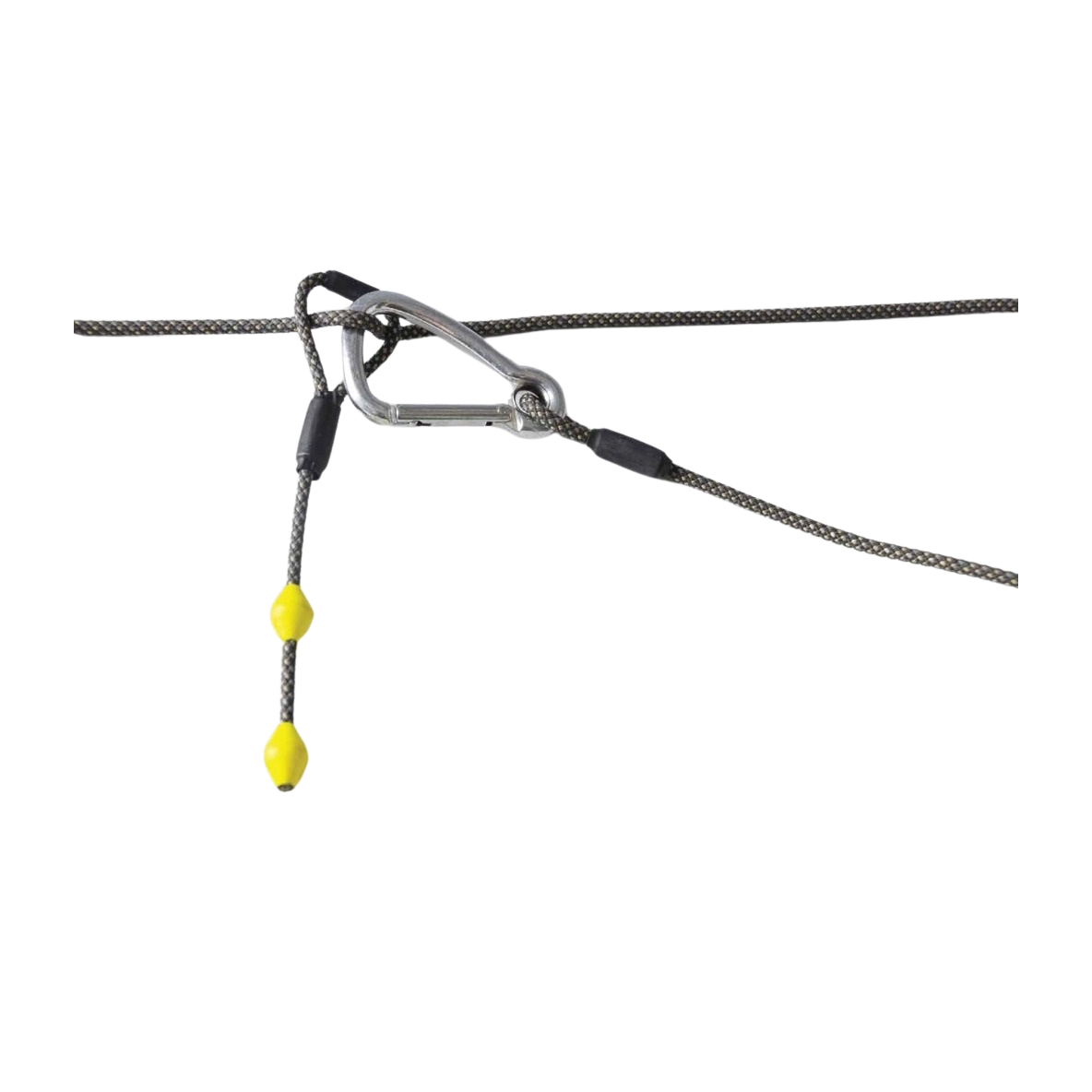 JEU DE 3 CLES DE DERIVATION POUR LIGNE GUIDE AVEC MOUSQUETON