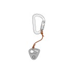 POULIE BLOQUEUR NANO TRAXION NOIRE ULTRA LEGERE HAUT RENDEMENT PETZL
