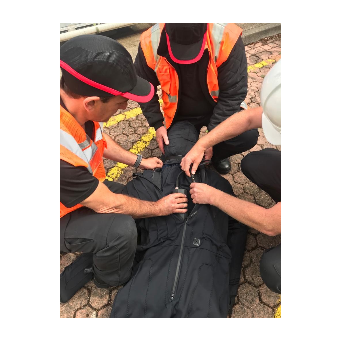 COMBINAISON D'IMAGERIE THERMIQUE POUR MANNEQUINS D'ENTRAINEMENT