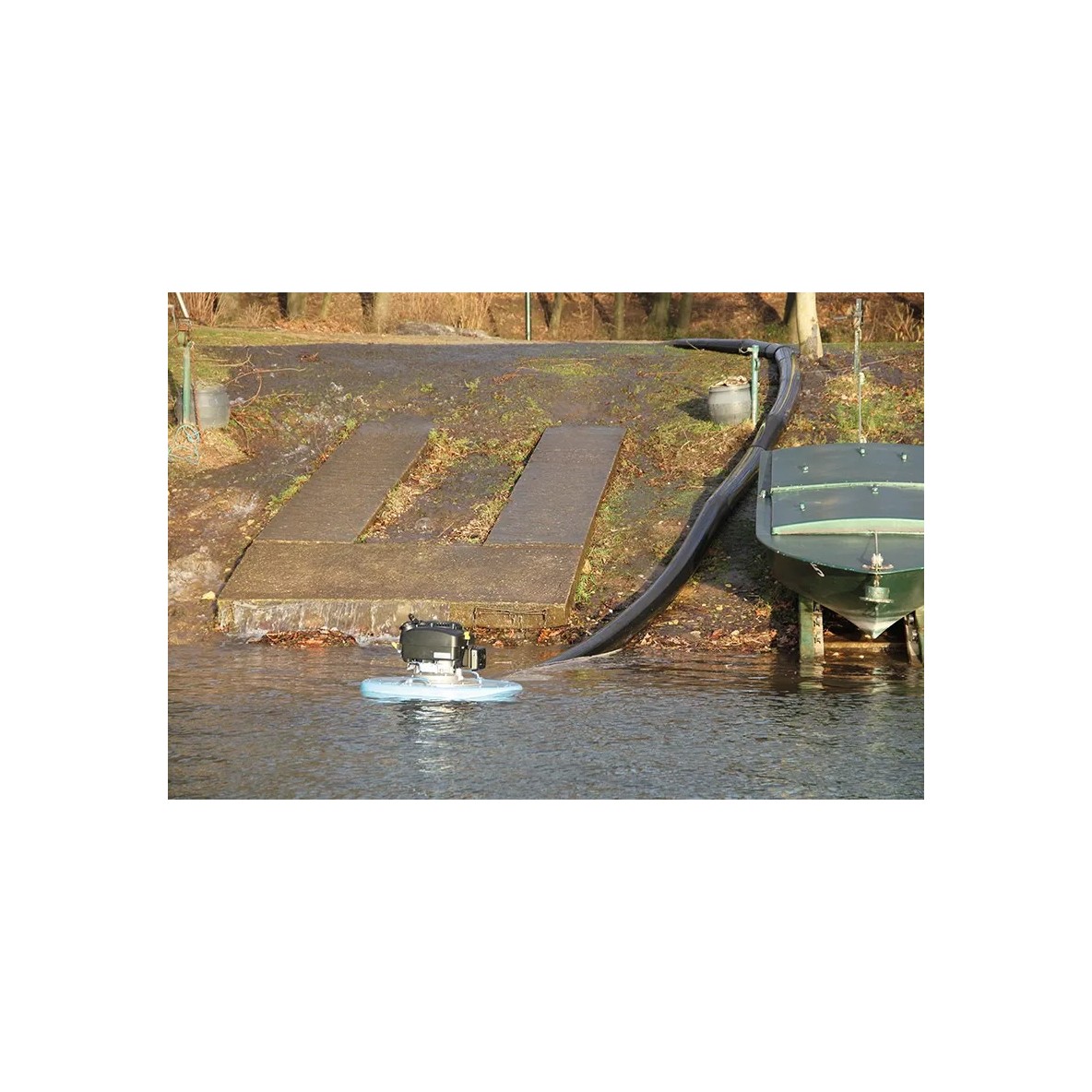 MOTOPOMPE FLOTTANTE D'EPUISEMENT WATERMASTER