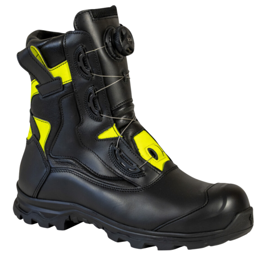 BOTTES A LACETS SAPEURS-POMPIERS CUIR LOXO