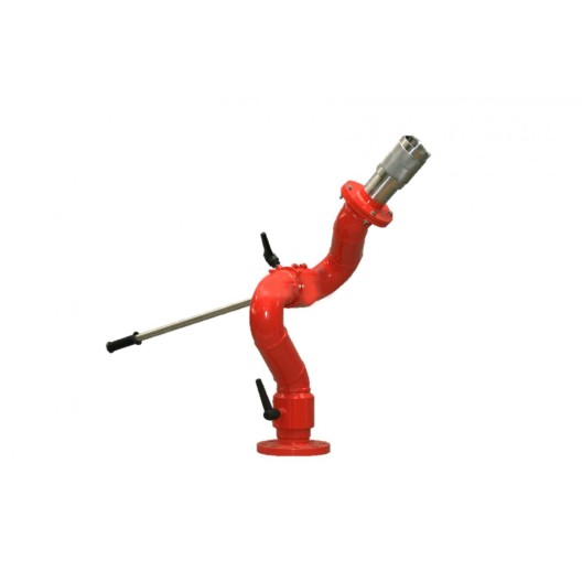 LANCE MONITOR 3" ACIER - BRIDE DN80MM - 3500 L/MIN MAX