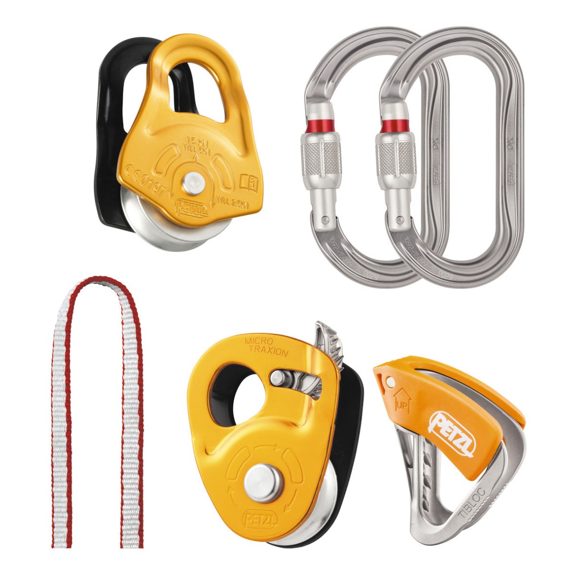 SECOURS EN CREVASSE KIT COMPLET PETZL