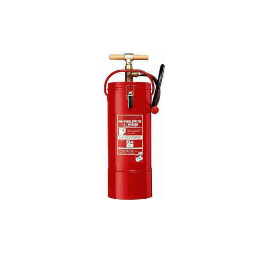 SEAU POMPE "SAPEURS POMPIERS"  ACIER 10L DIN 14405