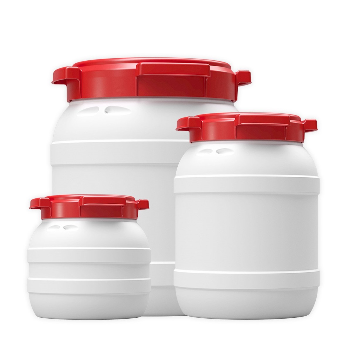 BIDONS ETANCHES A COUVERCLES VISSES 4 A 55 LITRES