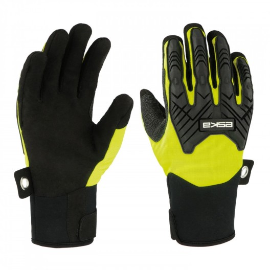 GANTS DE PROTECTION FORCE 2 JAUNE FLUO
