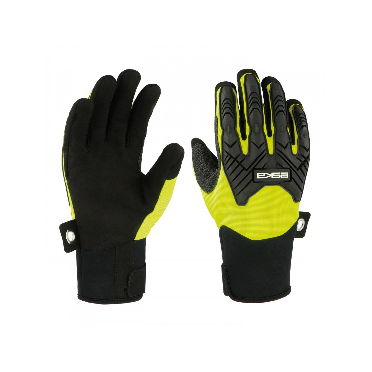 GANTS DE PROTECTION FORCE 2 JAUNE FLUO