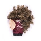 MASQUE VISAGE AVEC PERRUQUE POUR MANNEQUIN DE FORMATION