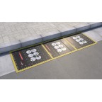 PLAQUE D'OBTURATION MAGNETIQUE PLIABLE 750 X 630 MM