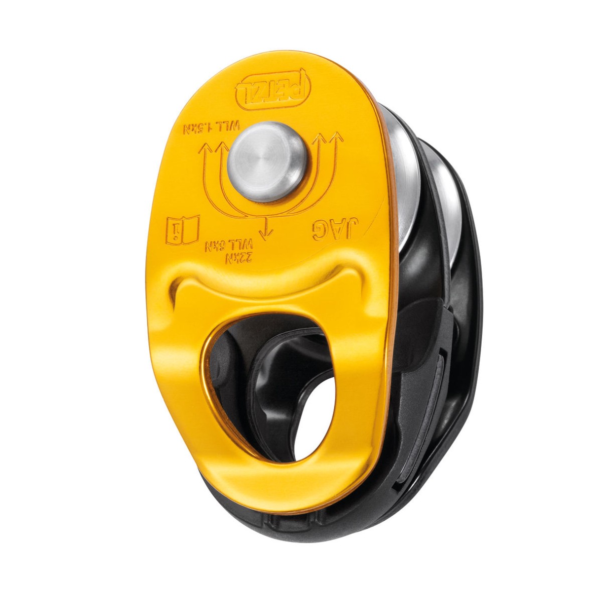 POULIE DOUBLE HAUT RENDEMENT PETZL JAG