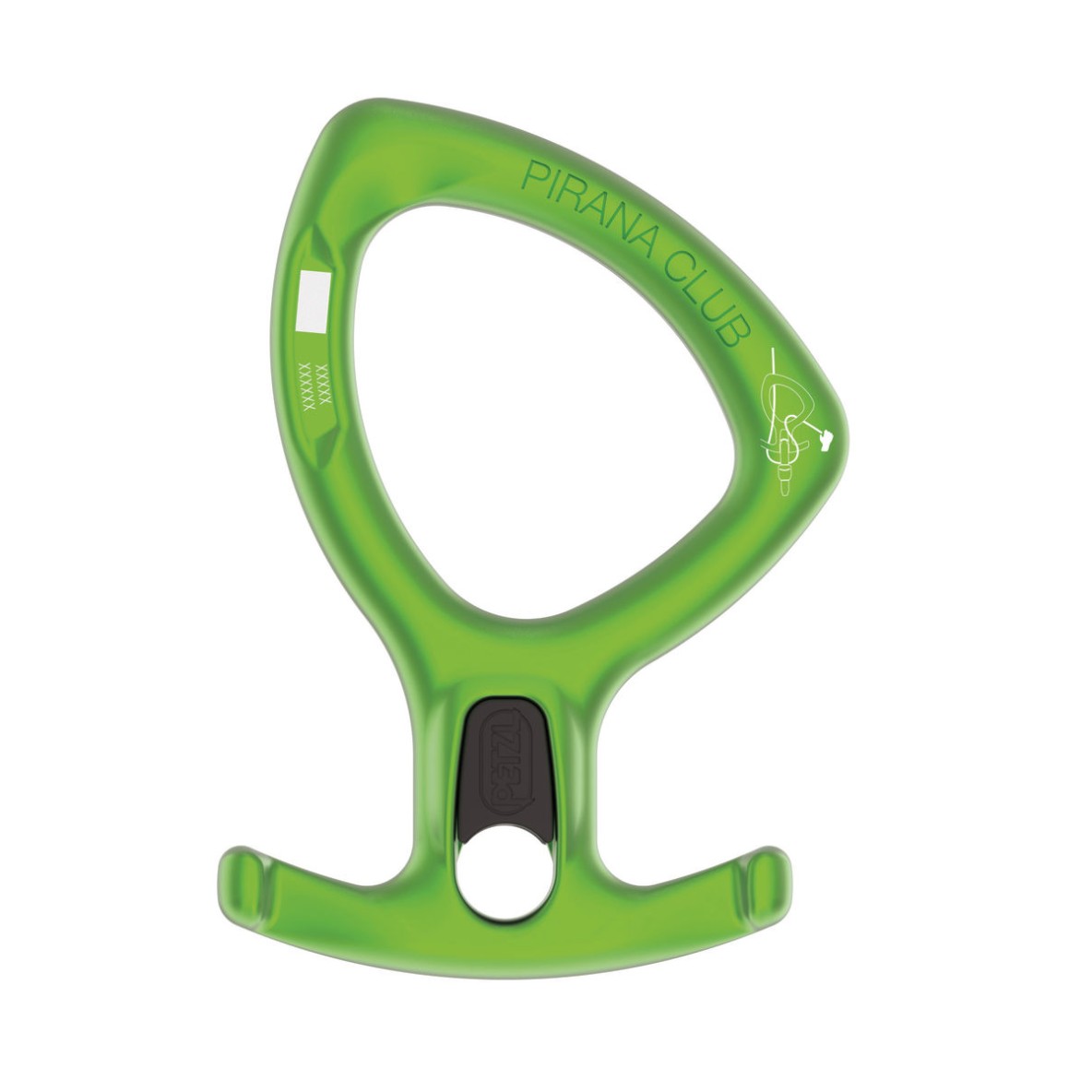 DESCENDEUR PETZL PIRANA CLUB