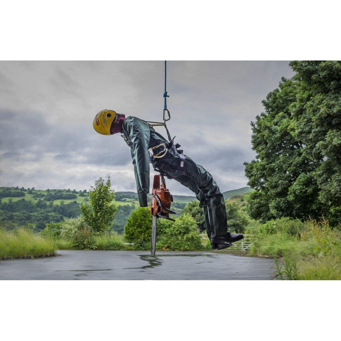 MANNEQUIN DE SAUVETAGE TRAVAUX EN HAUTEUR