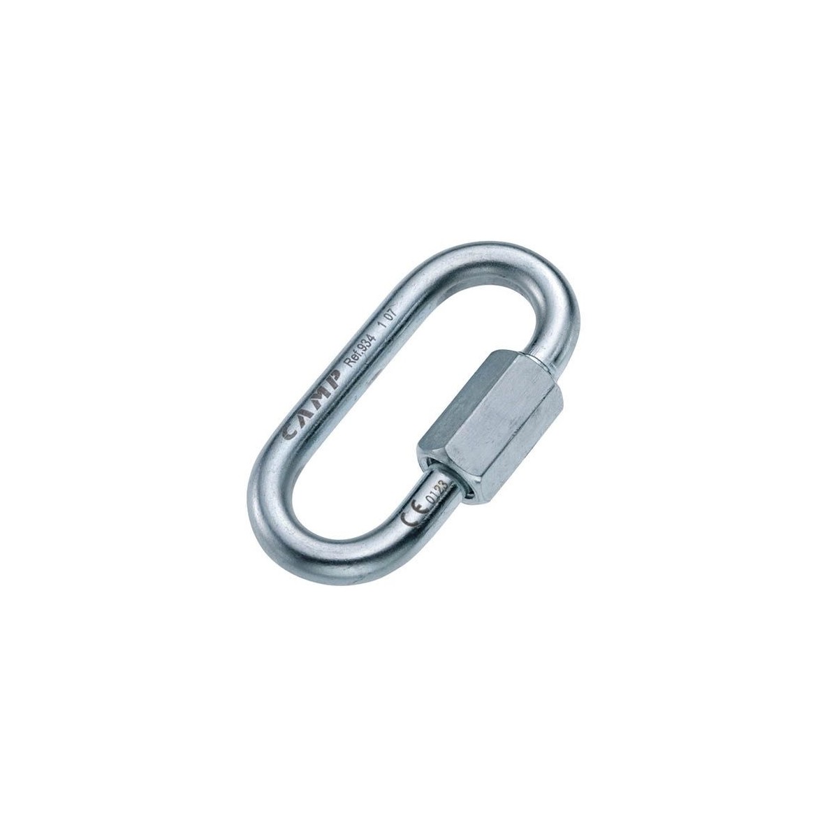 MAILLON RAPIDE OVALE ACIER ZINGUE 8 MM A VIS