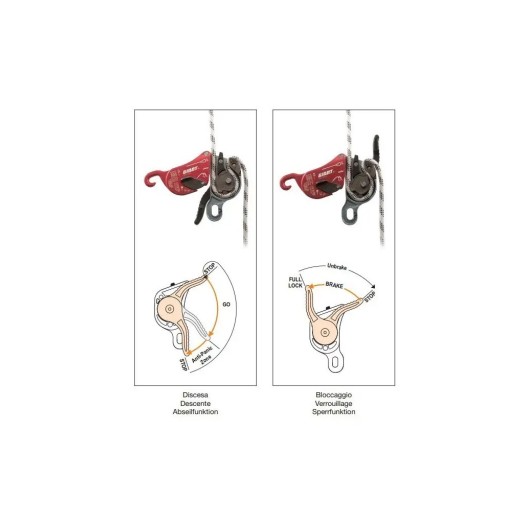 DESCENDEUR AUTO FREINANT CAMP GIANT