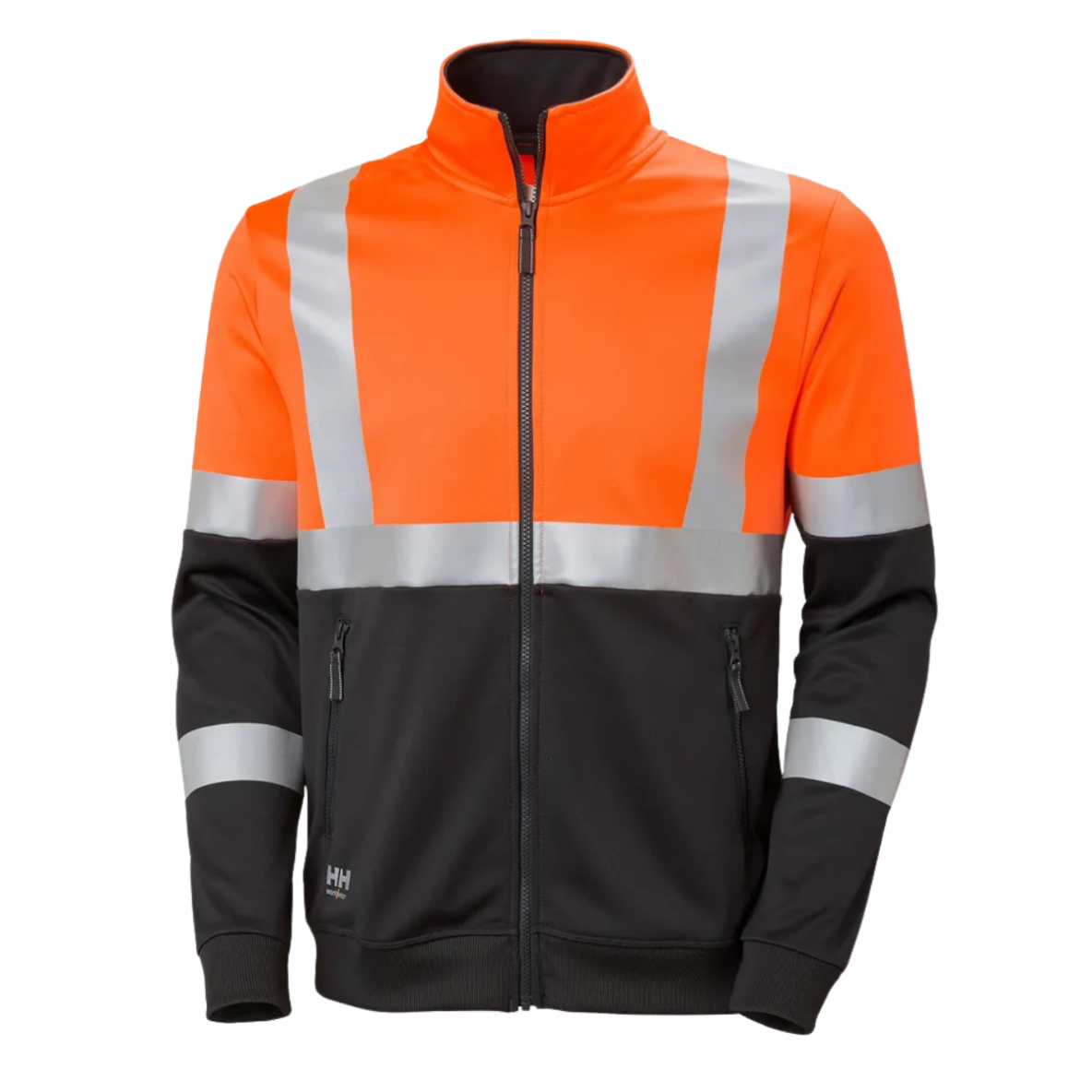 SWEATSHIRT ZIPPE HAUTE VISIBILITE ADDVIS CLASSE 1 HELLY HANSEN