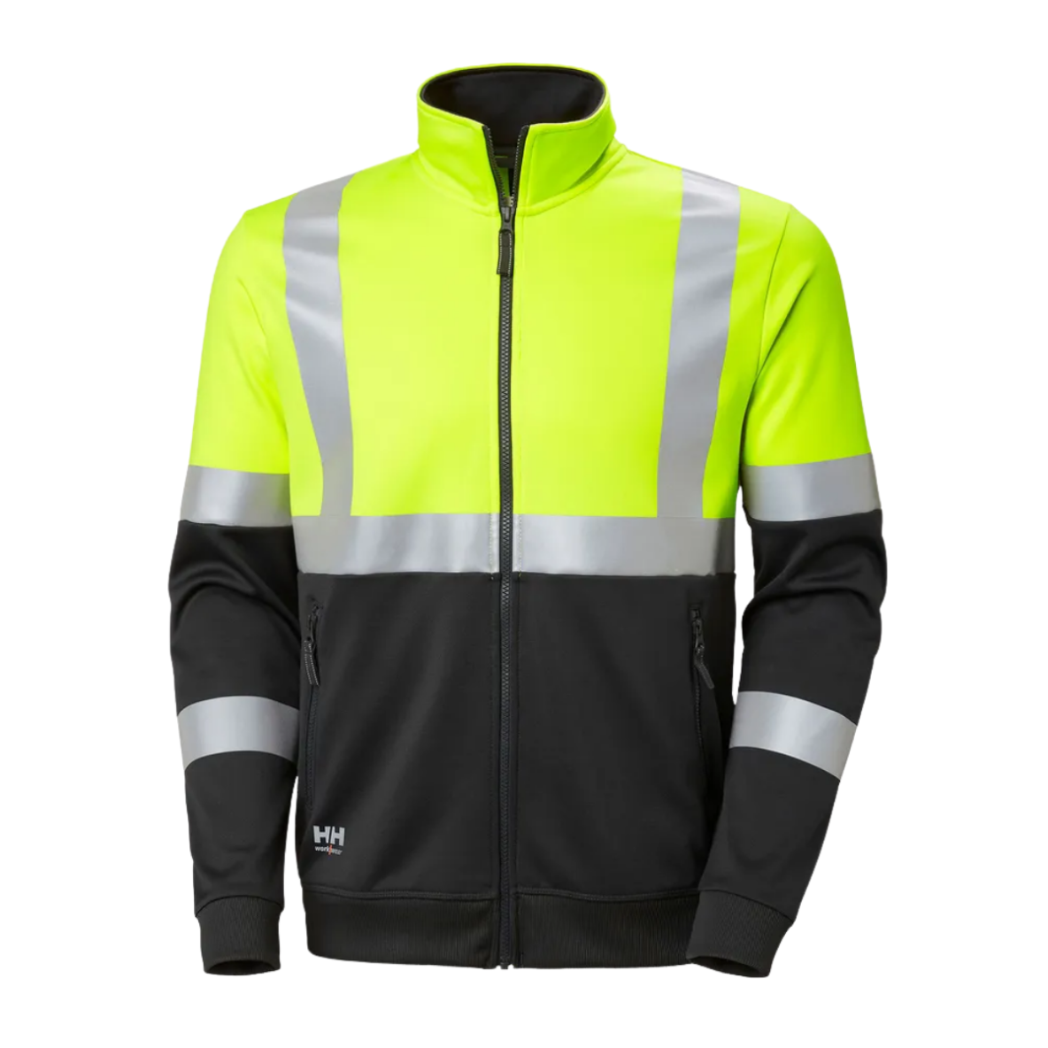 SWEATSHIRT ZIPPE HAUTE VISIBILITE ADDVIS CLASSE 1 HELLY HANSEN
