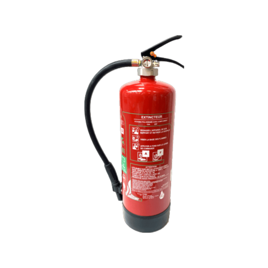 EXTINCTEUR 9L HYDROGEL PRESSION PERMANENTE POUR FEU DE BATTERIE LITHIUM