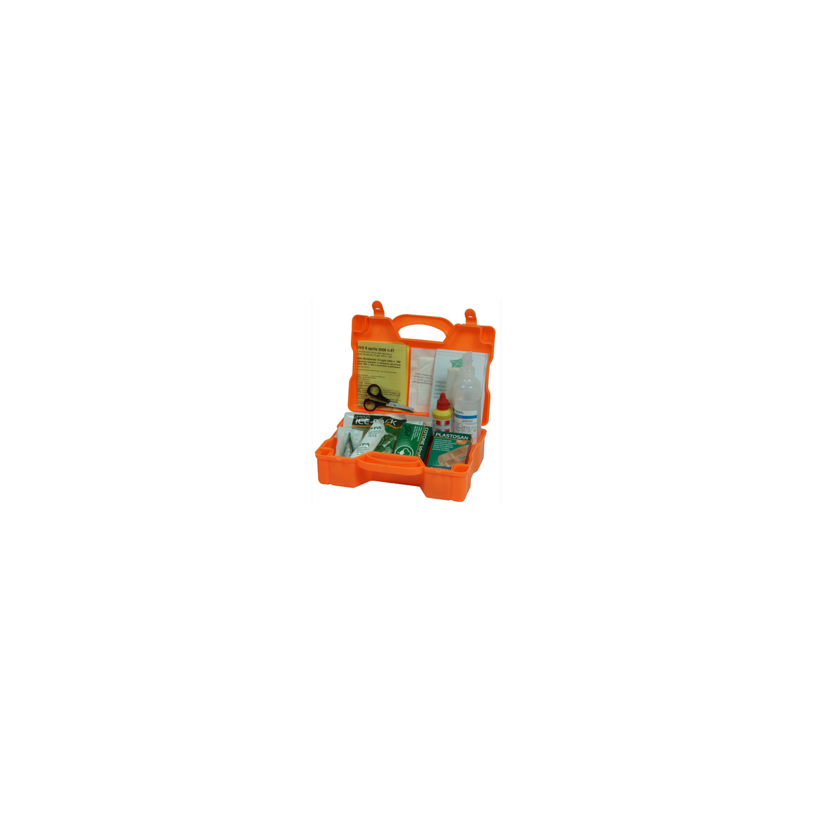 TROUSSE DE SECOURS 10 PERSONNES PS AVEC CROIX VERTE