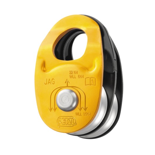 POULIE DOUBLE HAUT RENDEMENT PETZL JAG