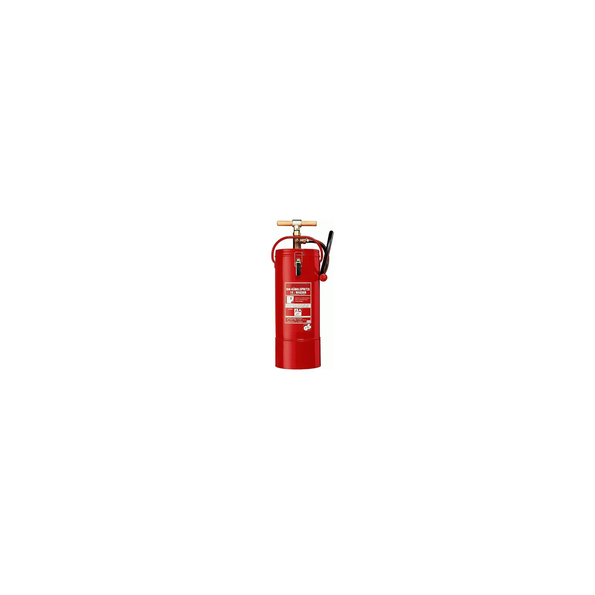 SEAU POMPE "SAPEURS POMPIERS"  ACIER 10L DIN 14405