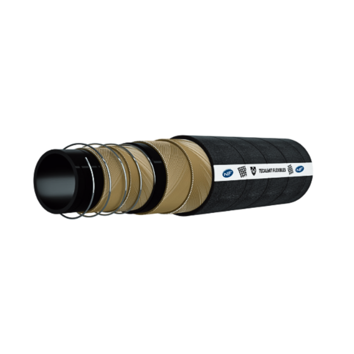 ASPIRAL CAOUTCHOUC RENFORCE