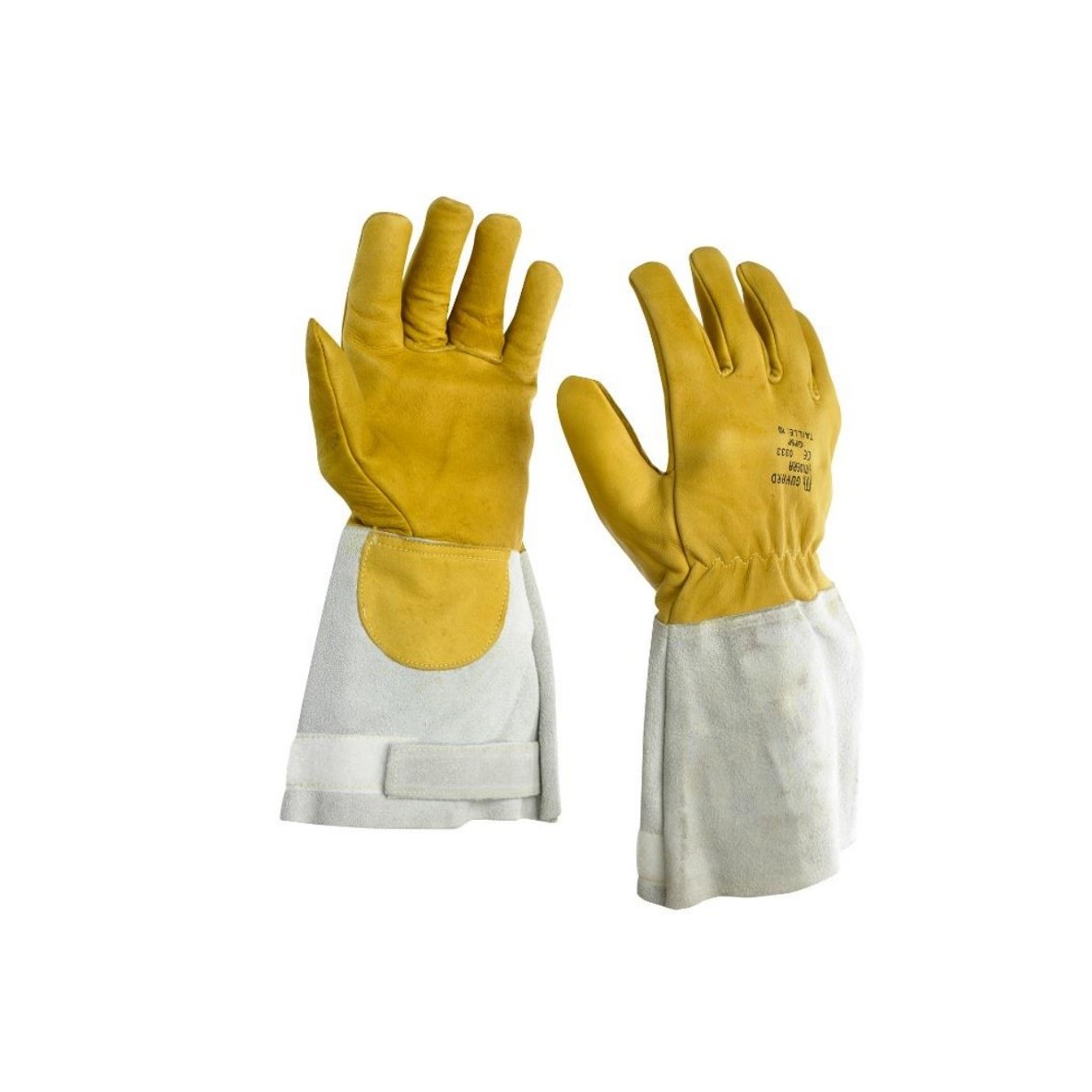 GANTS SAPEURS-POMPIERS CUIR
