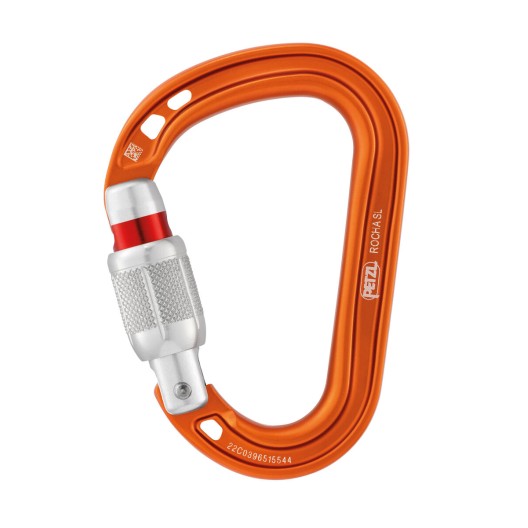 MOUSQUETON PETZL ROCHA SCREW-LOCK