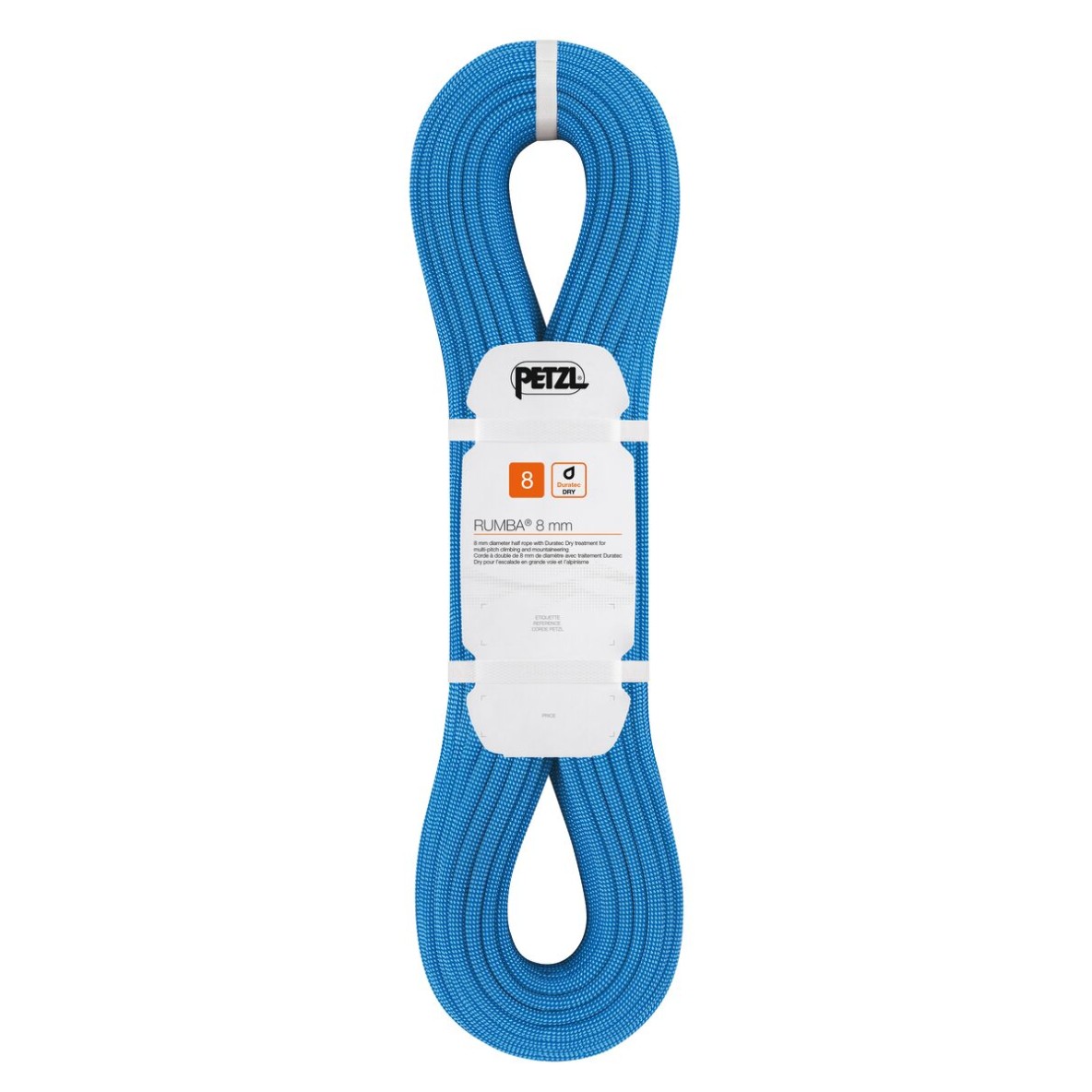 CORDE DOUBLE PETZL RUMBA 8 MM