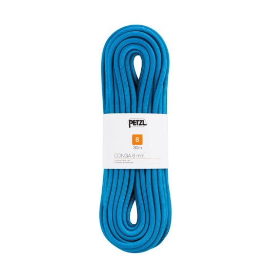 CORDE PETZL CONGA BLEU 8 MM