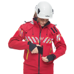 VESTE TECHNIQUE 3 LAYER COURANT ARK ROUGE