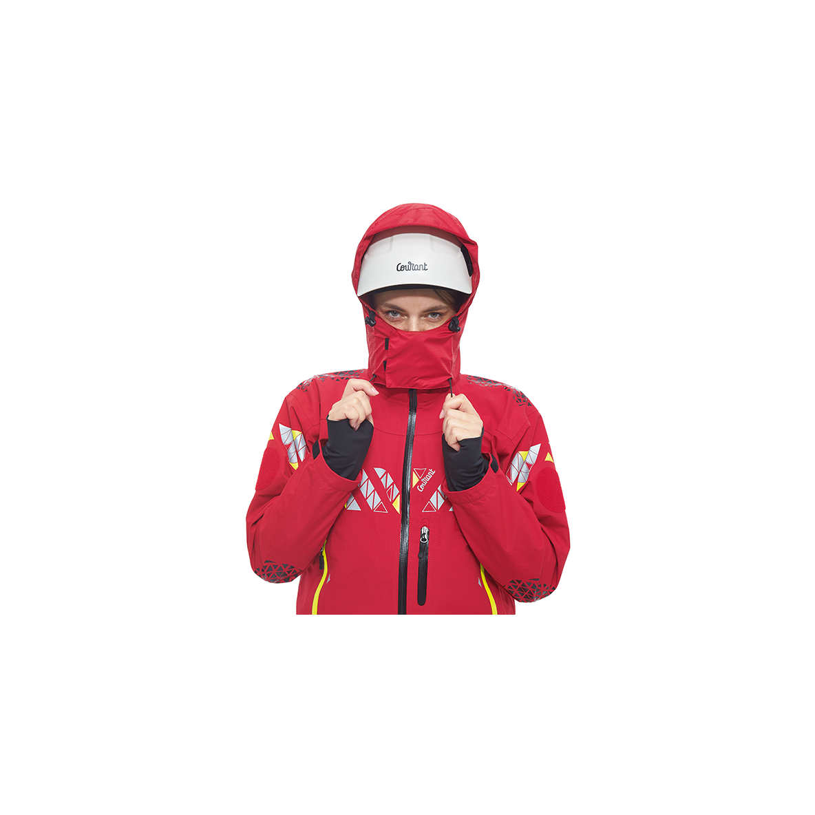 VESTE TECHNIQUE 3 LAYER COURANT ARK ROUGE