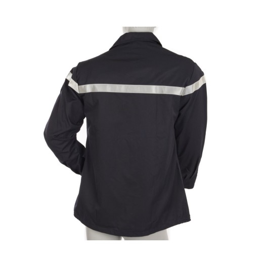 VESTE SP F1 ARAMIDE VISCOSE MARINE AVEC BANDE RETRO MARINE