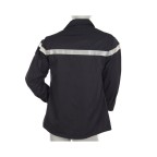 VESTE SP F1 ARAMIDE VISCOSE MARINE AVEC BANDE RETRO MARINE