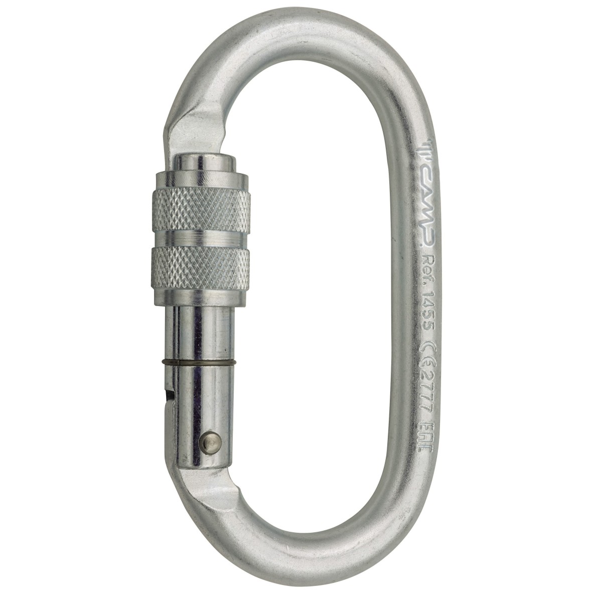 MOUSQUETON ACIER CAMP OVAL PRO LOCK ACIER A VIS