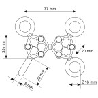 EMERILLON MULTI-ANCRAGE GYRO 4