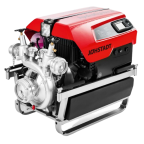 MOTOPOMPE INCENDIE ESSENCE HYDROFIGHTER 2000L/MIN A 10 BAR AVEC RACCORDS