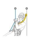 LONGE PETZL ASAP'SORBER AXESS 40 CM