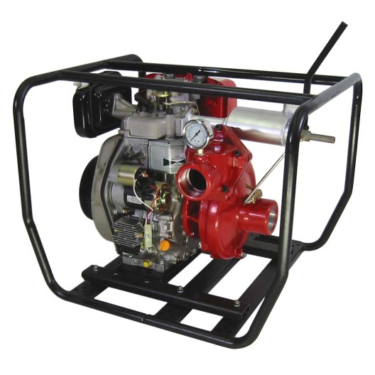 MOTOPOMPE INCENDIE DIESEL RIVERSIDE FP25YE AVEC RACCORDS