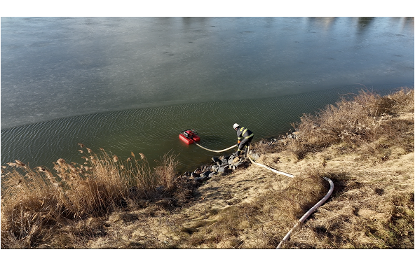 Amphibio F1500 Floating Motor Pump – Power and Efficiency for Your Operations